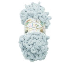 Alize Příze PUFFY - 100g / 9 m - světlá šedá