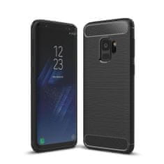 FORCELL Obal / kryt na Samsung Galaxy S9 Plus černý - Forcell CARBON