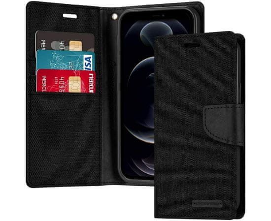 MobilMajak Pouzdro / obal na Samsung N970 Galaxy Note 10 černé - knížkové Goospery