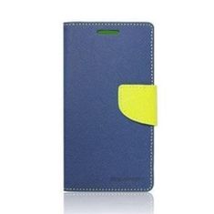 MobilMajak Pouzdro / obal na Samsung N970 Galaxy Note 10 modro/limetkové - knížkové Goospery