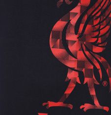 FotbalFans Pánské tričko Liverpool FC, námořnická modrá | XL