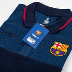 FotbalFans Polo tričko FC Barcelona, modrá, bavlna | S