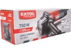 Extol Premium Bruska úhlová, 125mm, 750W AG 125 B