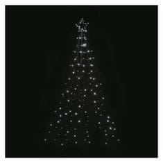 Emos Kovový LED vánoční strom Ziza s časovačem 180 cm studená bílá
