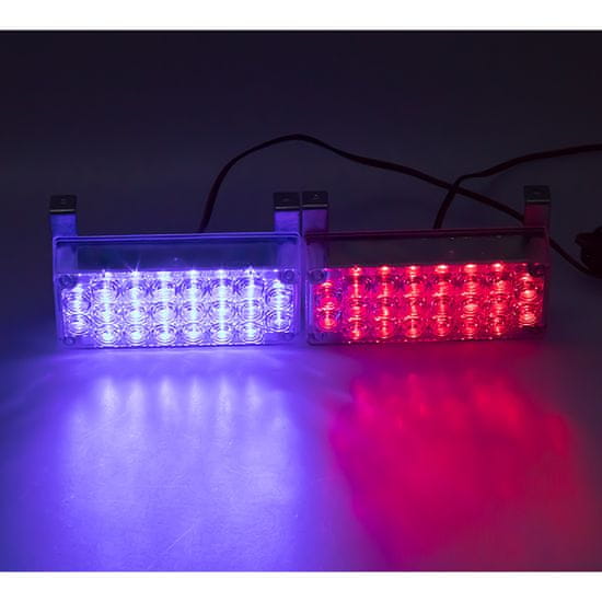 Stualarm PREDATOR LED vnější, 12V, modro-červený