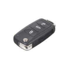 Stualarm Náhr. klíč pro Škoda, VW, Audi, Seat, 3tl., 433MHz, 3T0 959 753L, 3T0 837 202L