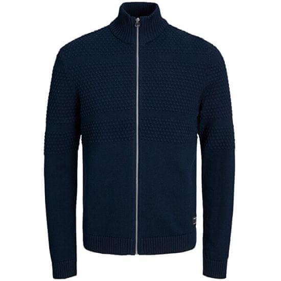 Jack&Jones Pánský svetr JCOCHRIS 12246629 Navy Blazer