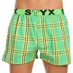 Styx 3PACK pánské trenky sportovní guma vícebarevné (3B11123) - velikost S