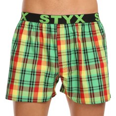 Styx 3PACK pánské trenky sportovní guma vícebarevné (3B101720) - velikost XXL