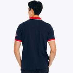 Nautica Pánské polo tričko Sustainably crafted classic modré S