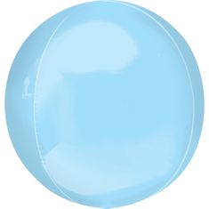 Amscan Fóliový balónek koule světle modrý 38x40cm
