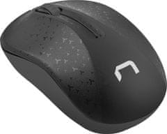 Natec Natec optická myš TOUCAN/1600 DPI/Kancelářská/Optická/1 600 DPI/Bezdrátová USB/Černá