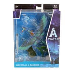 McFarlane Avatar Figurka Jake Sully a Banshee