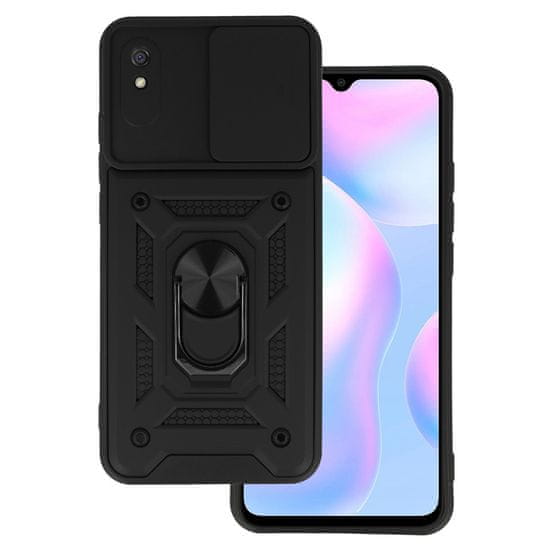 VšeNaMobily.cz Kryt odolný SlideCam pro Xiaomi Redmi 9A , barva černá