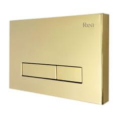 REA Tlačítko H k podomítkovému WC systému - zlaté