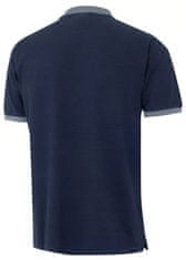 FotbalFans Polo tričko Real Madrid FC, modré, bavlna | XL