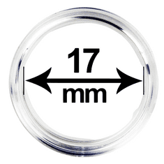 INTEREST Kapsle (pouzdro) na mince, vnitřní průměr 17 mm.