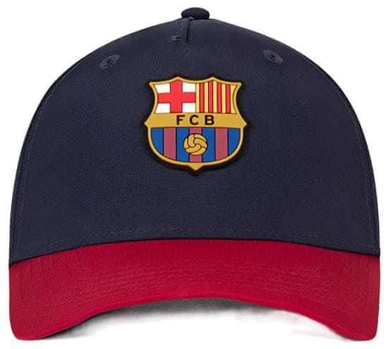 FotbalFans Dětská kšiltovka FC Barcelona, tmavě modro-červená, 51-57 cm