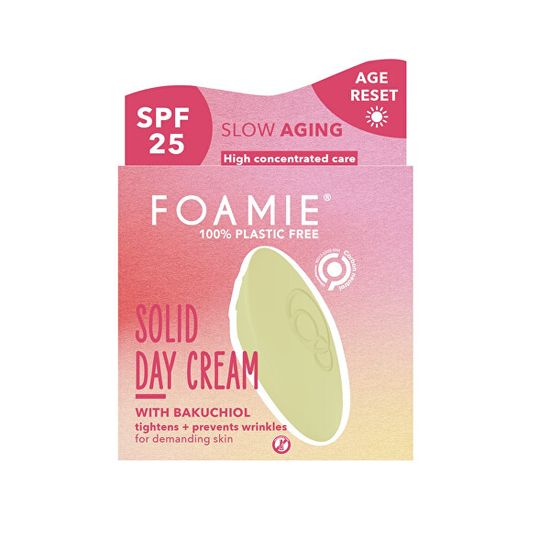 Foamie Denní krém proti předčasnému stárnutí pleti Age Reset (Solid Day Cream) 35 g