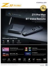 Formuler multimediální centrum Z11 PRO MAX BT1-Edition