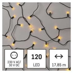 Emos LED vánoční řetěz Tradit 17,85 m vintage