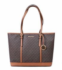 Michael Kors dámská kabelka 35T0GTVT3V JET SET TRAVEL BROWN LG TZ SHLDR/TOTE