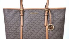 Michael Kors dámská kabelka 35T0GTVT3V JET SET TRAVEL BROWN LG TZ SHLDR/TOTE