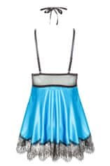 Beautynight Erotická košilka Eve chemise turquoise, tyrkysová, L/XL