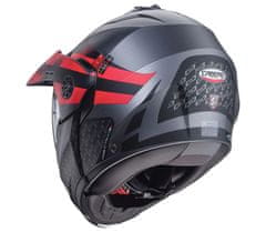 Caberg Helma na moto Tourmax X Sarabe matt gun metal/black/red vel. M