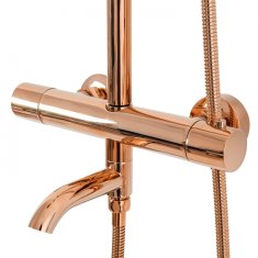 REA Lungo sprchový set s termostatem, rose gold REA-P6606 - Rea