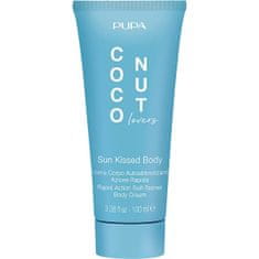 Pupa Samoopalovací tělový krém Coconut Lovers Sun Kissed Body (Self-Tanner Body Cream) 100 ml