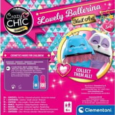 Clementoni Crazy Chic Lovely Ballerina: Sada na nehty