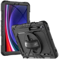 Tech-protect TECH-PROTECT SOLID360 GALAXY TAB S9 FE 10,9 X510 / X516B ČERNÁ