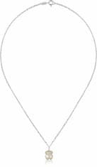 Tous Stříbrný náhrdelník s perleťovým medvídkem Icon Color 1000145900 (řetízek, přívěsek)