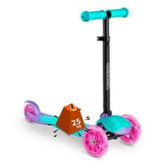 Ricokids Tříkolová Koloběžka Ricokids Loco - Tyrkysově Růžová