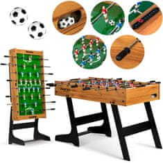 shumee Foosballový stůl Neosport 121 x 61 x 80 cm NS-803 dřevěný