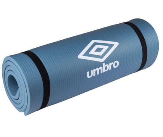 Umbro Podložka na jógu a fitness s popruhem modrá