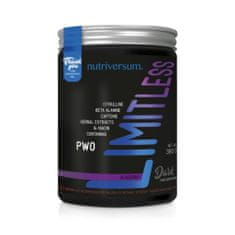 Nutriversum LIMITLESS Pre-Workout, 380 g Příchuť: Borůvka