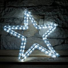 DecoLED DecoLED LED světelný motiv hvězda, ledově bílá, pr. 70 cm uchycení na EFCON 8EFD13