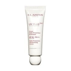 Clarins Víceúčelová ochranná emulze SPF 50 UV Plus Anti-pollution (Multi Protection Moisturizing Screen) 50 (Odstín Translucent)