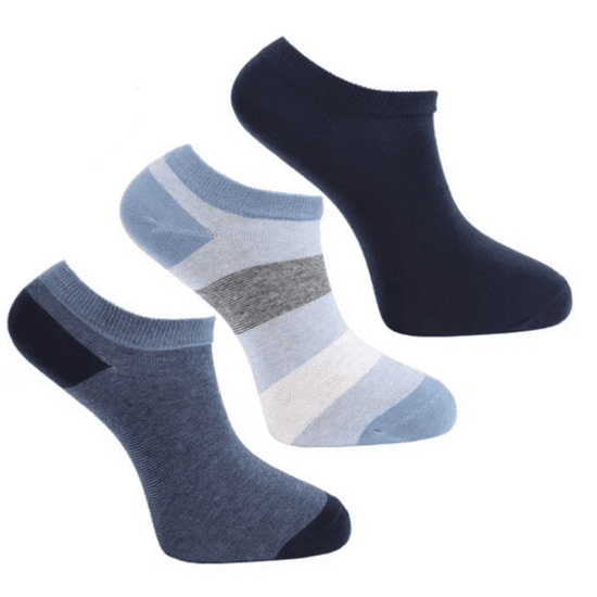 Moraj Pánské bavlněné ponožky s jemnými proužky 3-bal