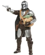 Star Wars Hasbro Star Wars Mandalorian a Grogu Figurka 30 cm se zvuky))