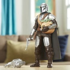 Star Wars Hasbro Star Wars Mandalorian a Grogu Figurka 30 cm se zvuky))