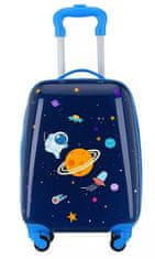 bHome Dětský cestovní kufr Vesmír 29l