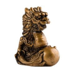 Feng shui Harmony Soška draka z přírodní pryskyřice 9 cm