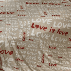 Denizli Concept Deka LOVE IS LOVE wellsoft 170x200 cm.