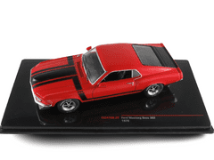 IXO MODELS 1:43 Ford Mustang Boss 302, červená/černá, 1970 - ixo.