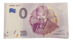 INTEREST Eurobankovka - Karel Gott 80. narozeniny - 2019. Stav UNC..