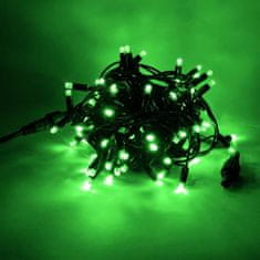 DecoLED DecoLED LED světelný řetěz 5 m, zelená, 50 diod, IP67