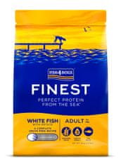 Fish4Dogs Granule velké pro dospělé psy Finest bílá ryba s bramborami 1,5 kg, 1+